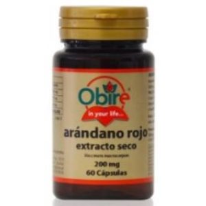 MIRTILO ROJO 5000mg. (ext. seco 200mg.) 60cap.