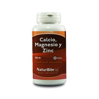 CALCIO MAGNESIO Y ZINC 1450mg. 60comp.