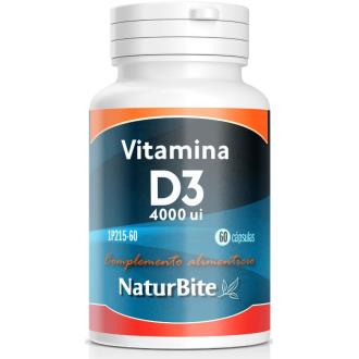 VITAMINA D3 4000UI 60pearls