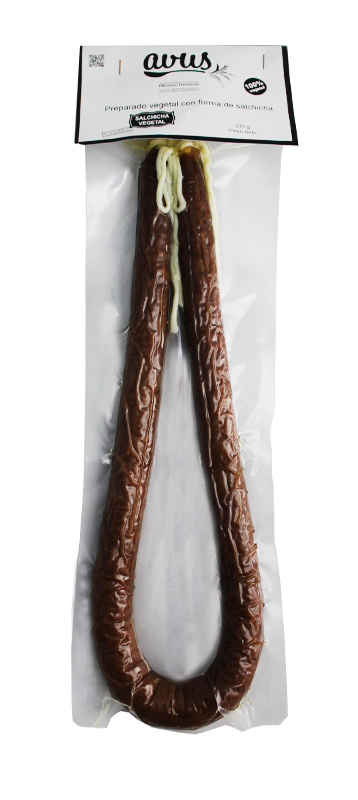 REFRIG ESTILO SALCHICHA VEGETAL AVUS 330 GR