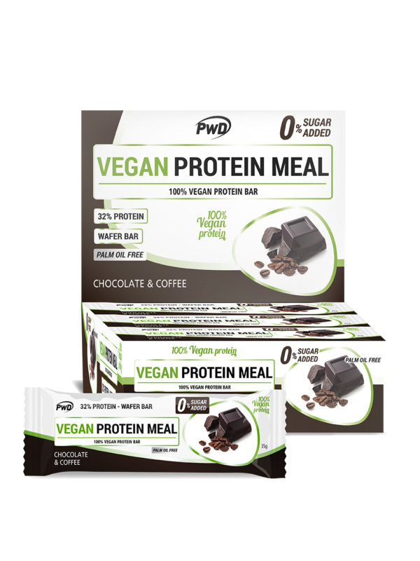 BARRITA VEGAN PROTEIN MEAL CHOCOLATE Y COFFEE 35GR