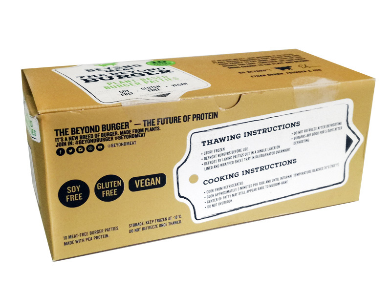 CONGELADO BEYOND BURGUER 10 Unidades