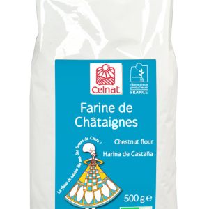 HARINA DE CASTAÑAS CELNAT BIO  500 g