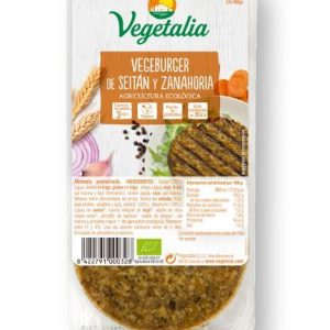 REFRIG VEGEBURGUER SEITAN ZANAHORIA  BIO 160 G CCPAE