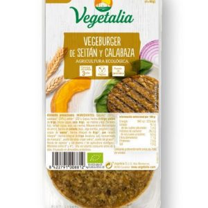 REFRIG VEGEBURGUER SEITAN CALABAZA BIO 320 G CCPAE