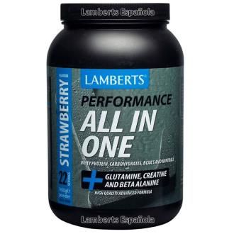 ALL IN ONE batido sabor morango 1450gr.