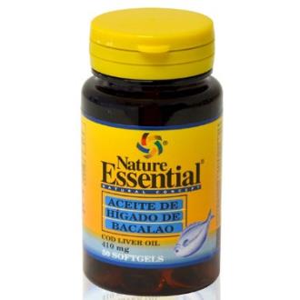 ÓLEO DE FIGADO DE BACALHAU 410mg. 50pearls