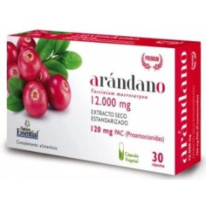MIRTILO ROJO (ext seco 120 proantocianidas) 30cap