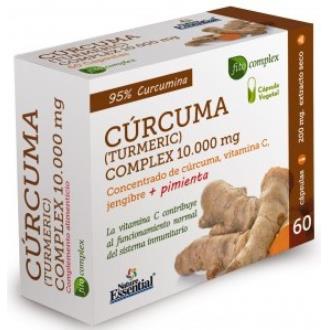CURCUMA 10.000mg. +gengibre+pimenta 60cap.