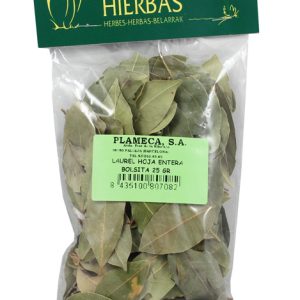 LAUREL HOJA ENTERA BOLSITA 25 Gr