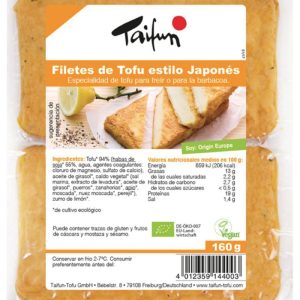 REFRIG FILETES DE TOFU ESTILO JAPONES BIO 160 g
