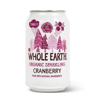 REFRESCO DE ARÁNDANOS BIO, 330 ml - Whole Earth