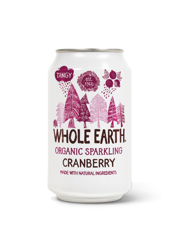 REFRESCO DE ARÁNDANOS BIO, 330 ml - Whole Earth