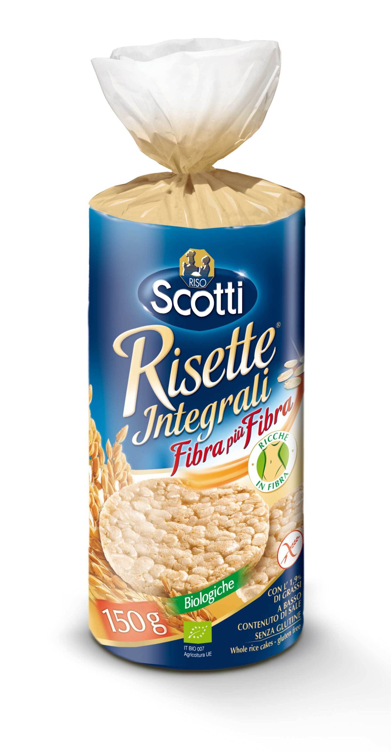 SCOTTI TORTITAS BIO ARROZ INTEGRAL 150G SIN GLUTEN