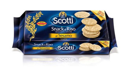 SCOTTI SNACK ARROZ SESAMO 100G SIN GLUTEN