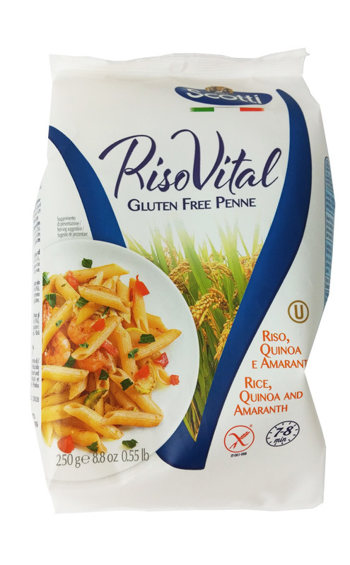 SCOTTI MACARRONES ARROZ QUINOA Y AMARANTO SIN GLUTEN 250GR