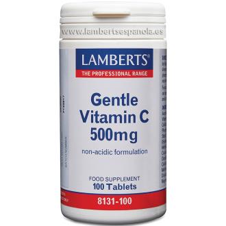 GENTLE VITAMINA C 500 mg.(não acida) 100 comp.