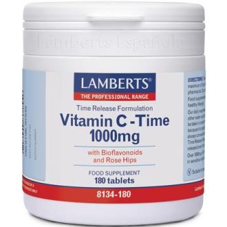 VIT.C 1000mg. TIME de lib. sostenida 180 comp.