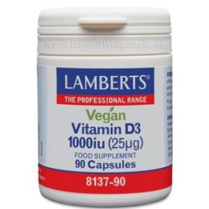 VITAMINA D3 1000UI 90cap. VEGAN