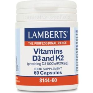 VITAMINA D3 1000UI + K2 90µg 60cap.