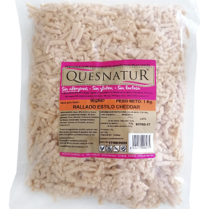 REFRIG QUESO RALLADO ESTILO CHEDDAR 1KG