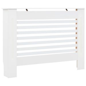Cobertura de radiador 112x19x81,5 cm MDF branco - 665954