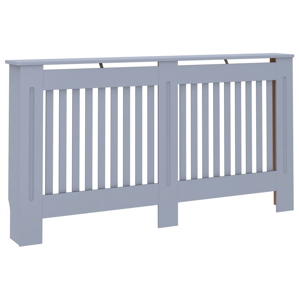 Cobertura de radiador 152x19x81 cm MDF antracite - 209038