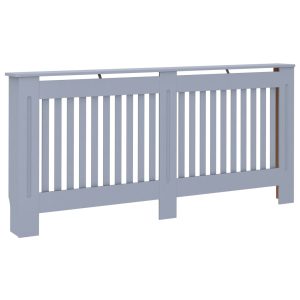 Cobertura de radiador 172x19x81,5 cm MDF antracite - 665966