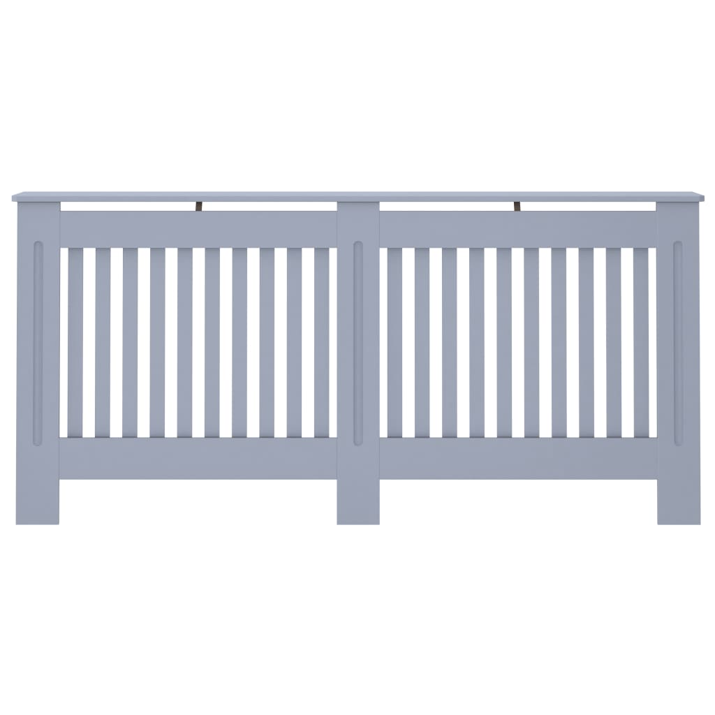 Cobertura de radiador 172x19x81,5 cm MDF antracite - 665966 - Image 2