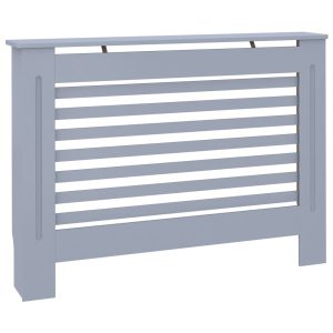 Cobertura de radiador 112x19x81 cm MDF antracite - 209216