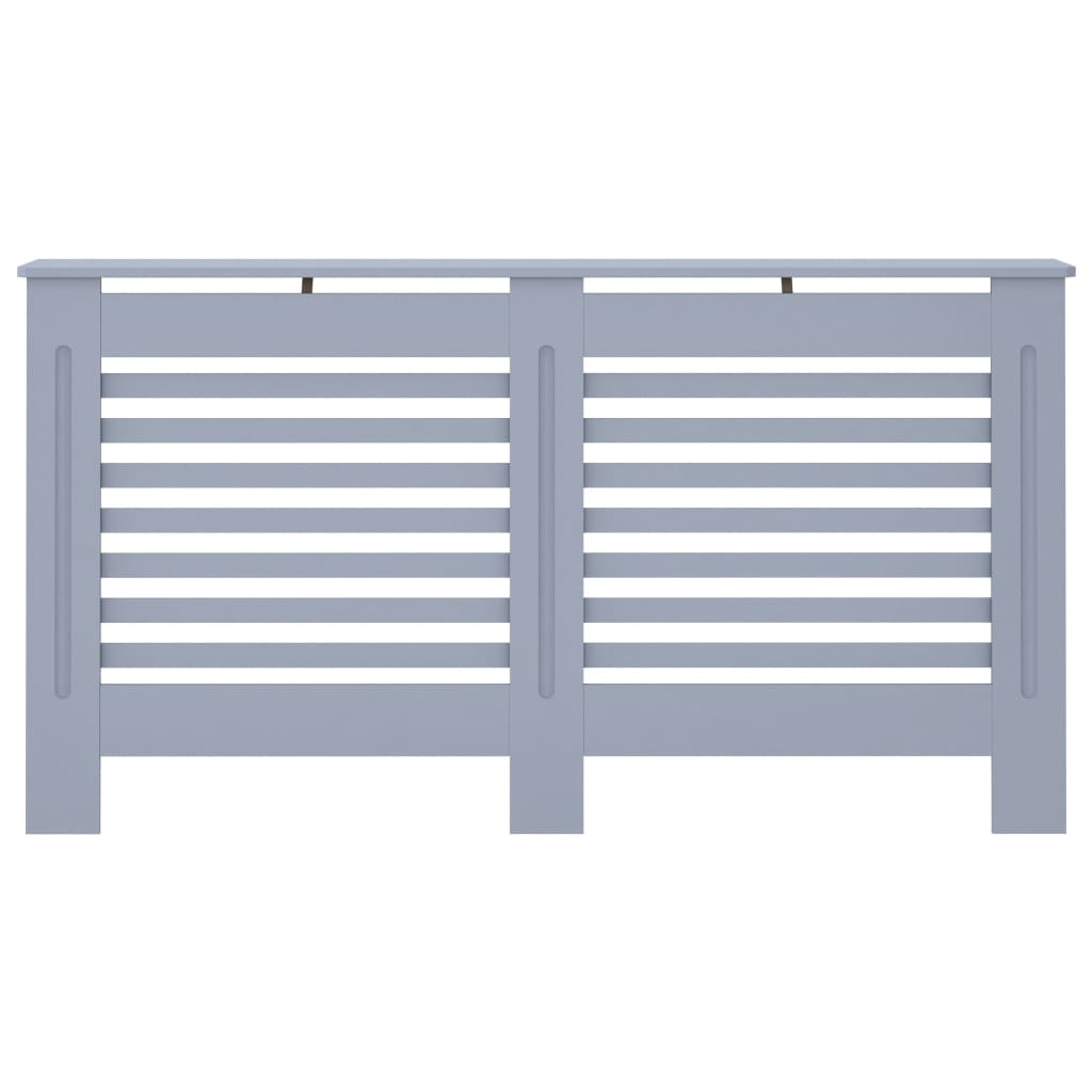 Cobertura de radiador 152x19x81,5 cm MDF antracite - 665972 - Image 2