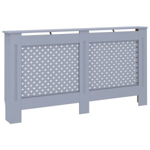 Cobertura de radiador 152x19x81,5 cm MDF antracite - 665981