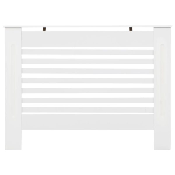 Coberturas de radiador 2 pcs 112x19x81,5 cm MDF branco - 665987 - Image 3