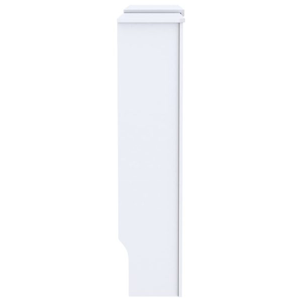 Cobertura de radiador MDF 205 cm branco - 665993 - Image 3