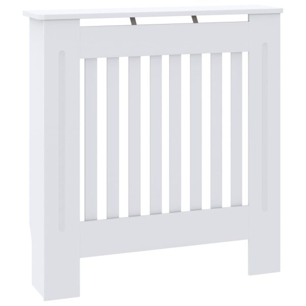 Cobertura de radiador MDF 78 cm branco - 303839