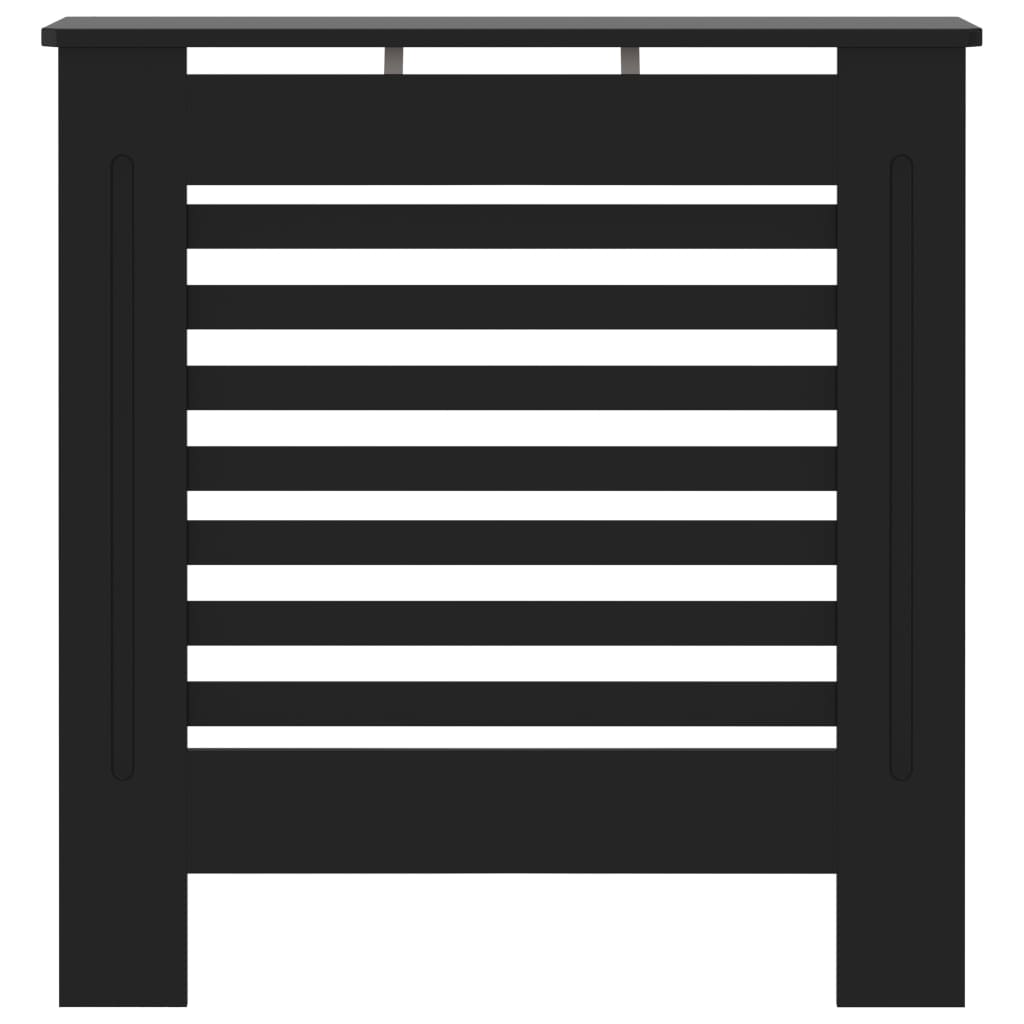 Cobertura de radiador MDF 78 cm preto - 666010 - Image 2