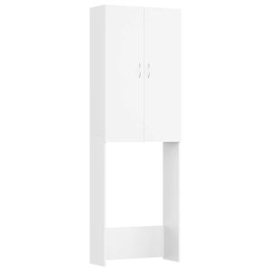 Armário máquina de lavar roupa 64x25,5x190 cm branco - 666398
