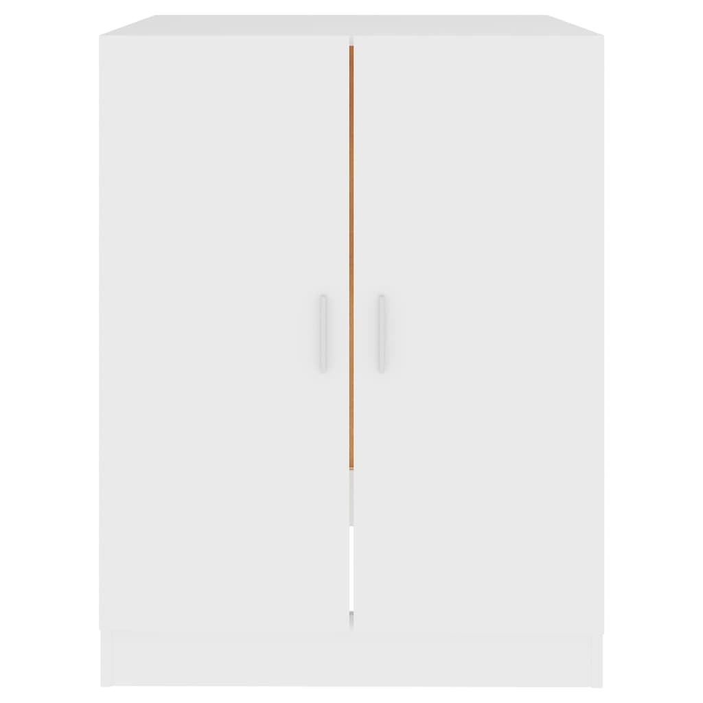 Armário para máquina de lavar roupa 71x71,5x91,5 cm branco - 666476 - Image 2