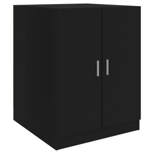 Armário para máquina de lavar roupa 71x71,5x91,5 cm preto - 666477