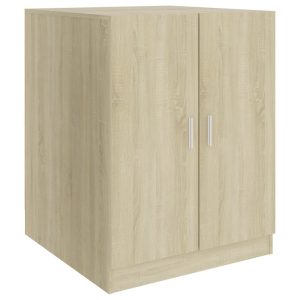 Armário máquina lavar roupa 71x71,5x91,5 cm carvalho sonoma - 666479