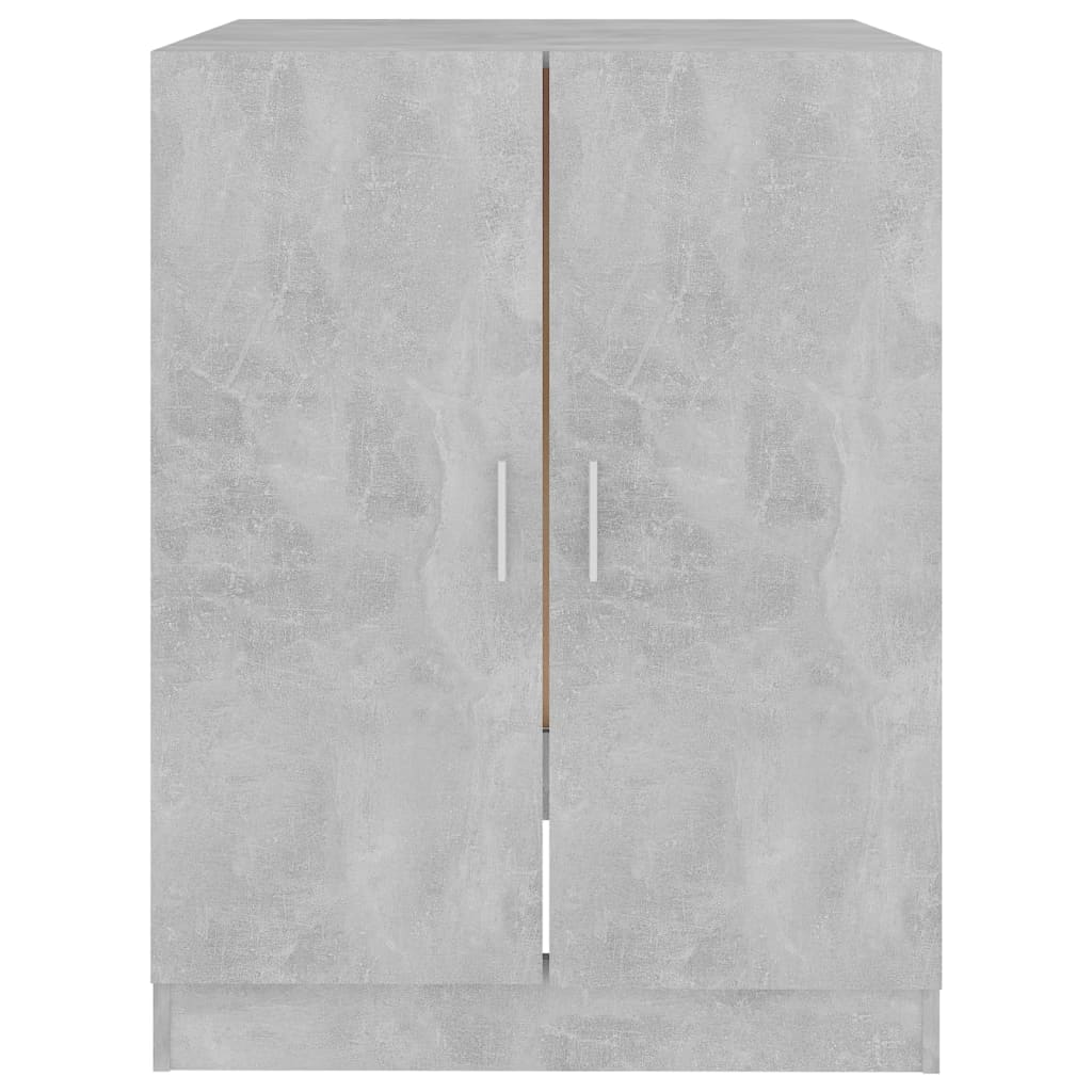 Armário máquina lavar roupa 71x71,5x91,5 cm cinzento-cimento - 666480 - Image 2