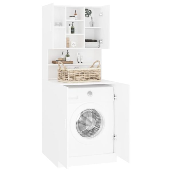 Armário para máquina de lavar roupa branco - 666447 - Image 3