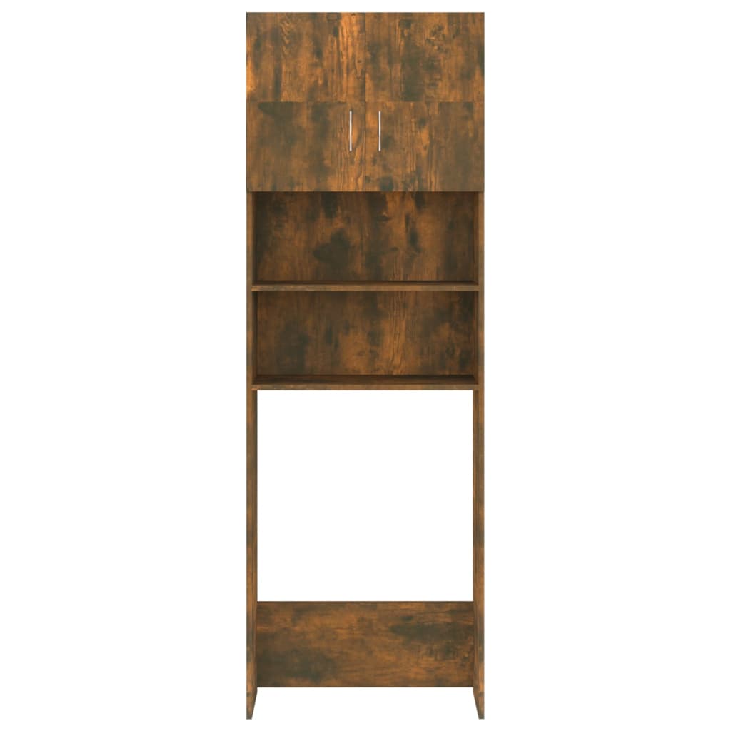 Armário máquina lavar roupa 64x25,5x190 cm carvalho fumado - 666414 - Image 2