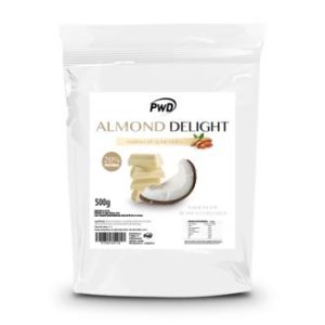 ALMOND DELIGHT chocolate branco com coco 500gr.