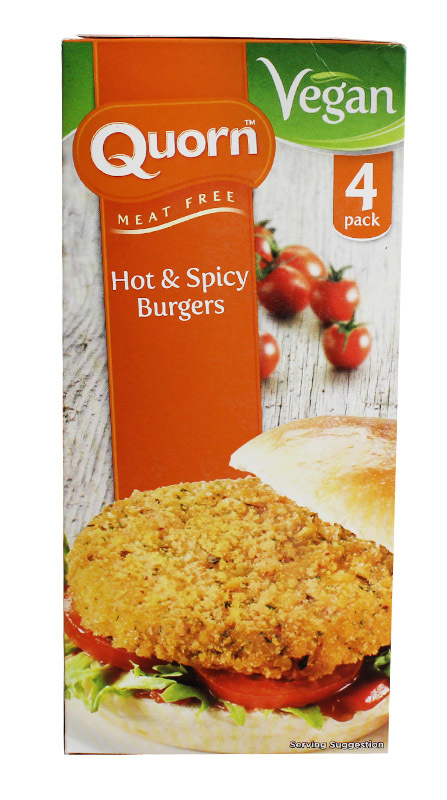 CONGELADO QUORN HAMBURGUESA PICANTE 264 GR