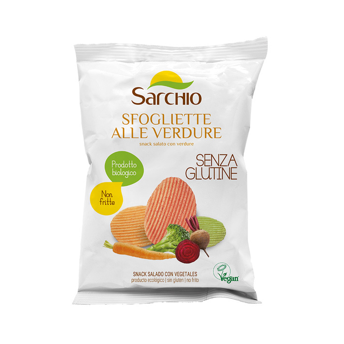SNACK BIO SALADO CON VEGETALES 55GR