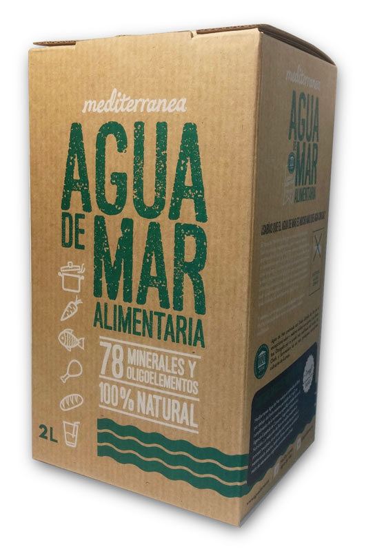 MEDITERRANEA AGUA DE MAR ALIMENTARIA 2L