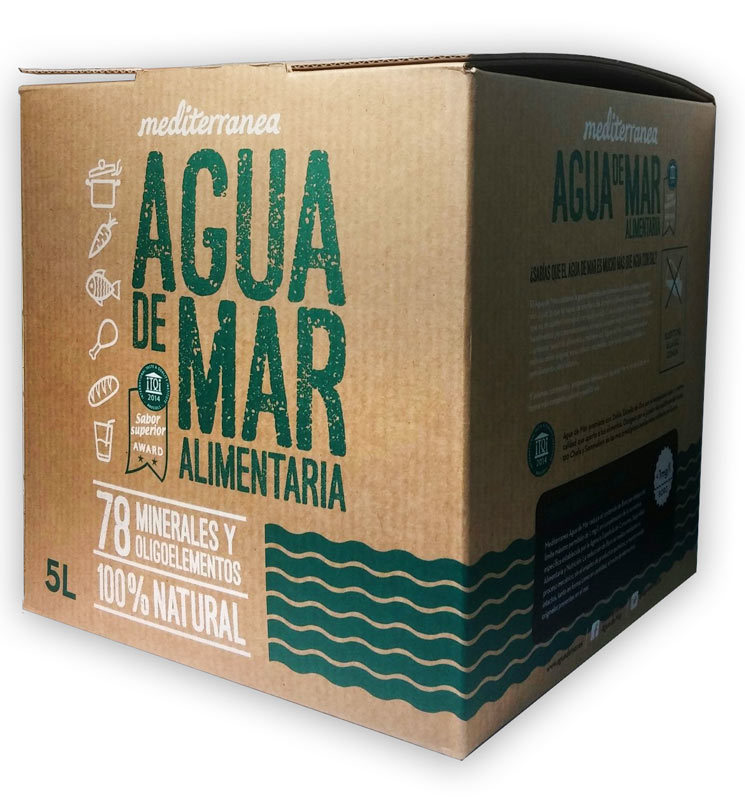 MEDITERRANEA AGUA DE MAR ALIMENTARIA 5L