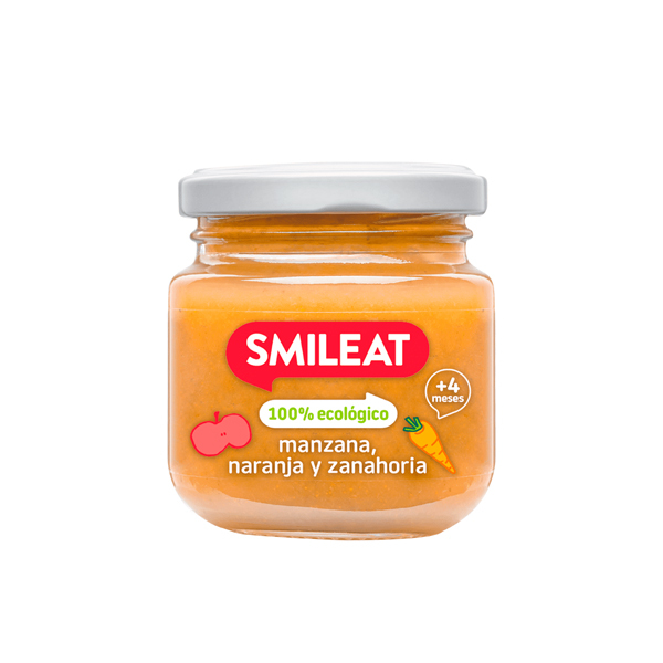 POTITO BIO MANZANA NARANJA ZANAHORIA 130GR ( y 4MESES)