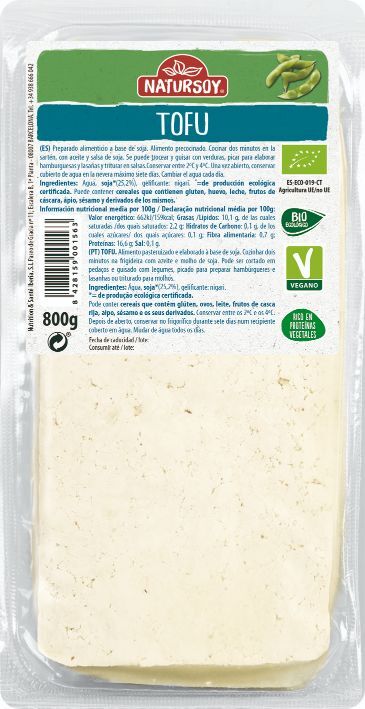 REFRIG TOFU FRESCO A GRANEL BIO 800 g NATURSOY